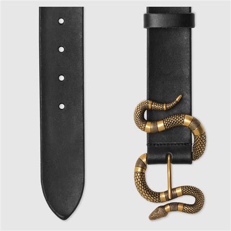 gucci belt snake skin|Gucci belt with snake buckle.